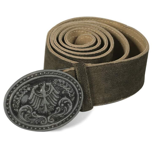 Buckle Up Bavarian Brown Belts