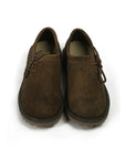 Classic brown Bavarian Haferl shoes side lacing traditional footwear