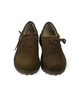 Oktoberfest Oomph Side-lace Lederhosen Brown Boots