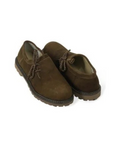 Oktoberfest Oomph Side-lace Lederhosen Brown Boots