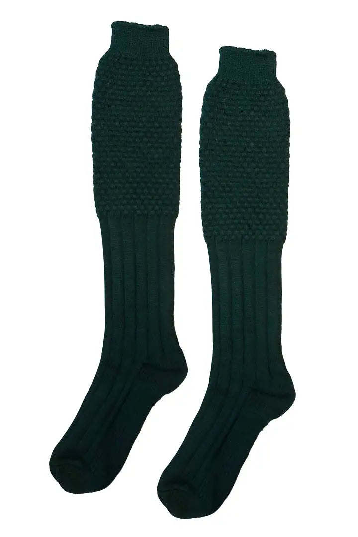 Lederhosen Socks Green Glam Extravaganza